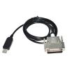USB to DSUB 25PIN DB25 Male Adapter Converter RS232 Serial Communication Cable(5m,PL2303GT CHIP) view 1