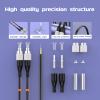 FC to FC UPC Armored Fiber Optic Patch Ethernet Cable SingleMode 200M/656ft view 2