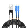 Buacoz 18Meter/59ft Outdoor Armored Fiber Patch Cable FC/UPC to SC/UPC Single Mode Duplex Fiber Optic Internet Cables - Simplex - 9/125um Fiber Optic Jumper Optical Patch Cord view 1