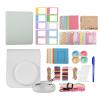 Andoer Instant Camera Accessories Bundle Kit Replacement for Fujifilm instax mini 12 with Camera Bag/Camera Strap/Photo Album/Photo Clips/Photo Frame/Stickers/Pen and More, White view 1