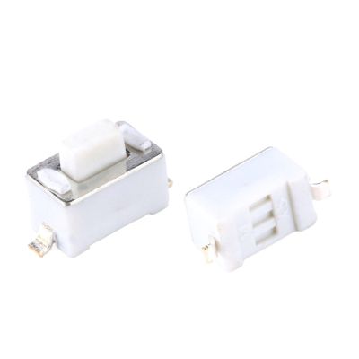 40Pcs/lot 3 * 6 * 5 White SMD Touch Button Switch ON/OFF For Mobile Phone PCB Sound Car Remote Control Keyboard