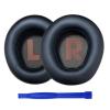 BAIMOQI Replacement Protein Leather Earpads Soft Sponge Ear Pad Earmuffs for JBL Quantum 600 Q600 Headphone Repair Accessory, about 10cm, As Pictures Shows view 1