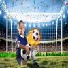 12x8ft Soccer Backdrop Stadium Soccer Pitch Spotlight Audiences Confetti Photography Background Boys Sports Theme Happy Birthday Party Decorations Banner Photo Studio Props view 4
