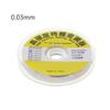 hokojix 100m Alloy Gold Molybdenum Wire Cutting Line for LCD for Touch Screen Refurbishment 0.03mm/0.04mm for Phone for view 2