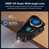 Motorcycle Helmet Bluetooth Headset, Wireless Camera Recorder with 1080P, 120Wide AngleHD Video/Photo, Body 360Adjustment, Bluetooth 5.3, Smart Noise Reduction, IP66, 32GB TF Card view 3