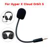 Haoyull Replacement Game Mic 3.5mm Microphone Boom for - Hyper Cloud Orbit S Gaming Headset Accessories, 160mm, As the Picture Shows view 2