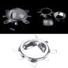 hokojix 44mm LED Lens Optical Glass 60 Degree 50mm Reflector Collimator Fixed Bracket for 20W-100W LED Light Lamp view 1