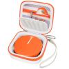 Boobowl Hard Case Compatible with SIMO/for Skyroam Solis Lite 4G LTE Portable WiFi Mobile Hotspot, Travel Router Storage Bag with Mesh Pocket for Rechargeable Batteries, Charger (Box Only) (White) view 1