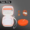 Boobowl Hard Case Compatible with SIMO/for Skyroam Solis Lite 4G LTE Portable WiFi Mobile Hotspot, Travel Router Storage Bag with Mesh Pocket for Rechargeable Batteries, Charger (Box Only) (White) view 2