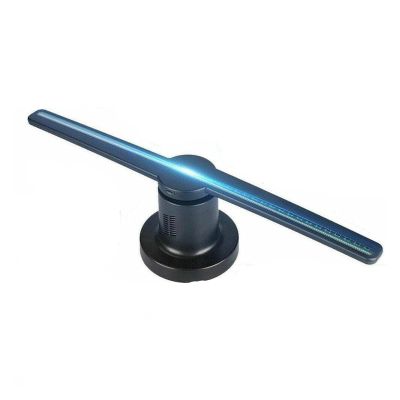 3D Hologram fan,3D Hologram Projector, Holographic Advertising Machine Holographic Fan Machine 42cm 3D Aerial Display Machine Naked Eye Advertising Holographic Suspension Fan for Business Store Signs,