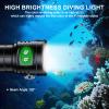 Siuyiu Dive Light with 16 LED Beads, 3800 Lumens Scuba Diving Flashlight, USB- C Rechargeable 200M Underwater Lights, IPX8 Waterproof Underwater Flashlight for Divers Scuba Diving Gifts view 4