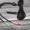Haoyull Replacement UNP PC Cable for Game One, PC 373D,GSP350 Gaming Headphones Long Lasting and Headset Cord view 4