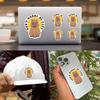 (3 PCs) Capybara Don't Worry Be Capy Waterproof Vinyl Stickers 2 Inches view 4