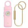 ANKOSHUN Rechargeable Personal Alarm for Women - Christmas Birthday Gifts for Women, Daughter, College Student, Teen Girl, Elders, Kids, Siren Alarm, Safety Keychain, USB Charging, Pink view 1