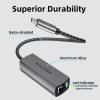 WALNEW USB C 2.5Gbps Ethernet Adapter & USB C Micro SD Card Reader Bundle view 3