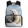 GFLFMXZW Extra Large Laptop Backpack for Woman Lightweight Computer Bag Cute Polar Bear Work Bag Travel Daypacks for Man view 1