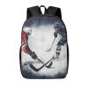 JHLMN Backpack Ice Hockey Art Travel Casual Laptop Backpack 17 inch Waterproof Hiking Daypack for Men Women view 1