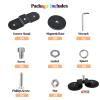 Adahill 4PCS Magnetic Roof Mount Kit - Strong Magnet Holders with Universal Fit for Gen 2 Internet Satellite - Compatible with Car, Boat view 3