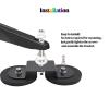 Adahill 4PCS Magnetic Roof Mount Kit - Strong Magnet Holders with Universal Fit for Gen 2 Internet Satellite - Compatible with Car, Boat view 4