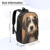 JHLMN Backpack Dog training Travel Casual Laptop Backpack 17 inch Waterproof Hiking Daypack for Men Women view 2