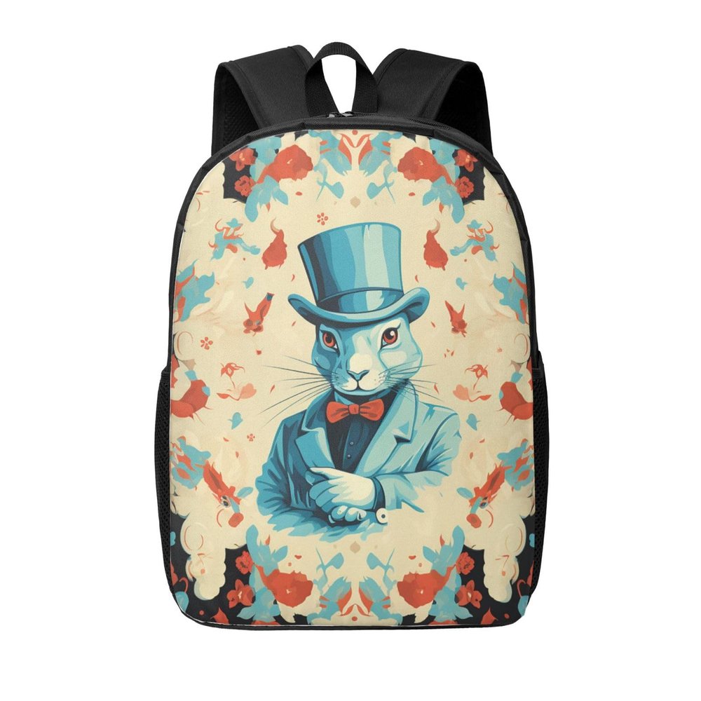 JHLMN Backpack Magician rabbit Travel Casual Laptop Backpack 17 inch Waterproof Hiking Daypack for Men Women