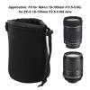 Camera Lens Pouch Bag Elastic Lock Foldable Compact Lightweight for 18 105mm F 3.5 5.6G, EF S 18 135mm F 3.5 5.6IS view 2