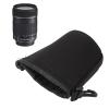 Camera Lens Pouch Bag Elastic Lock Foldable Compact Lightweight for 18 105mm F 3.5 5.6G, EF S 18 135mm F 3.5 5.6IS view 4