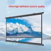 REDEXI 60-inch Pull Down Projector Screen, Portable Projection Screen Outside Movies Screen, 16:9 4:3 HD Projection Screen, Wall/Ceiling Mount(4:3) view 3