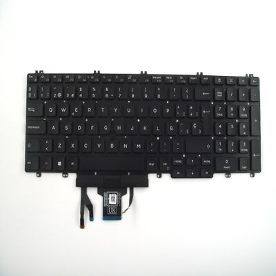 Bayjebu Parts for Dell Precision 3540 3541 3550 3551 15.6" Spanish Backlit Keyboard Dual Point 0XPYPV