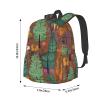 RLDOBOFE Alpacas Backpack Travel Casual Daypack for Men Women Laptop Backpack Lightweight Double Shoulder Bag for Work Hiking view 2