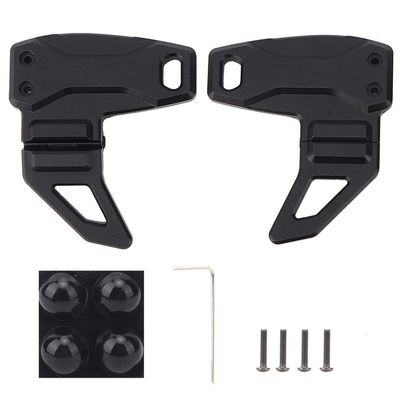 Aluminum Alloy Radio Mount, Radio Bracket Anodized Black for FT-818ND 817ND Radio
