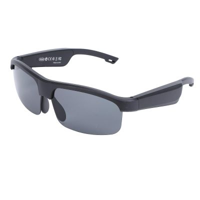 Tangxi Smart Glasses, Polarized Sunglasses with BT Speaker, Protec Tion, Bone Conduction Sound, IP65 Wire Less BT Audio Glasses for Driving, Cycling, Sports