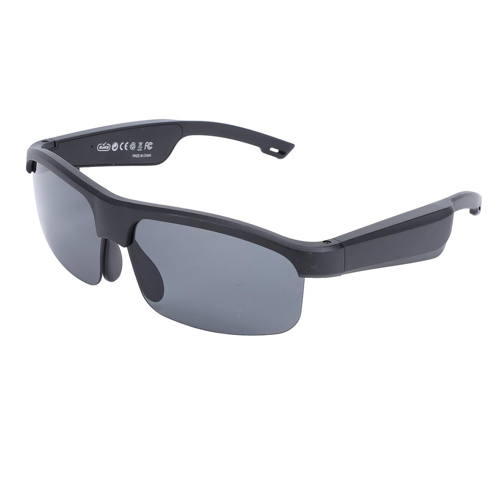 Tangxi Smart Glasses, Polarized Sunglasses with BT Speaker, Protec Tion, Bone Conduction Sound, IP65 Wire Less BT Audio Glasses for Driving, Cycling, Sports