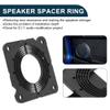 TUCKBOLD Speaker Spacer Ring Midrange Speaker Spacer Adapter for Nissan Waterproof Black 2 Pcs view 3