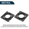 TUCKBOLD Speaker Spacer Ring Midrange Speaker Spacer Adapter for Nissan Waterproof Black 2 Pcs view 4