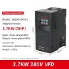 CSCPEXCZ SU600 VFD 0.75KW 1.5KW 2.2KW 3.7KW 5.5KW 220V/380V 3 Phase Output Frequency Converter/Adjustable Speed Drive/Frequency Inverter(3.7KW 380V 3-3PH B) view 2