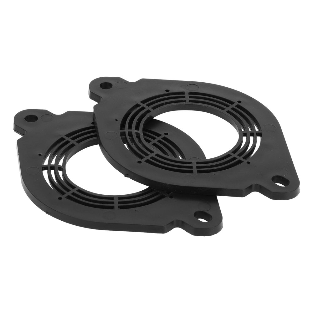 TUCKBOLD Speaker Spacer Ring Midrange Speaker Spacer Adapter for Mazda Waterproof Black 2 Pcs
