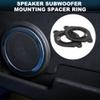 TUCKBOLD Speaker Spacer Ring Midrange Speaker Spacer Adapter for Mazda Waterproof Black 2 Pcs view 2
