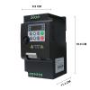 1PCS AC VFD 1-Phase 220V/3Ph 380V Input to 3ph Output 220V/380V 0.75/1.5/2.2/4/5.5KWfrequency Converter Inverter for Control Motor(2.2KW 220V 1PH-3PH) view 2