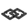 TUCKBOLD Speaker Spacer Ring Midrange Speaker Spacer Adapter for Nissan Waterproof Speaker Subwoofer Mounting Spacer Bracket Ring Black 2 Pcs view 1