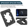 TUCKBOLD Speaker Spacer Ring Midrange Speaker Spacer Adapter for Nissan Waterproof Speaker Subwoofer Mounting Spacer Bracket Ring Black 2 Pcs view 3