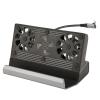 10 in 1 Dock Station Hub, USB C Docking Station with Dual Cooling Fan, Aluminum Alloy for Steam Deck Docking Station, HD Multimedia Interface 2.0 Output view 1