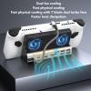 10 in 1 Dock Station Hub, USB C Docking Station with Dual Cooling Fan, Aluminum Alloy for Steam Deck Docking Station, HD Multimedia Interface 2.0 Output view 2