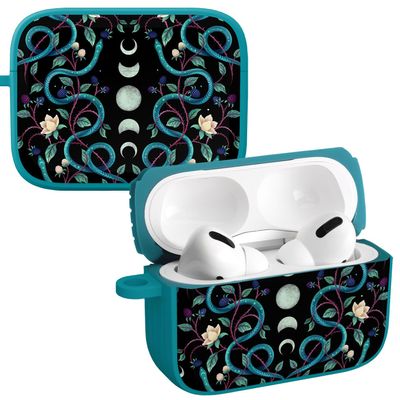 Affinity Bands X Episodic Drawing Enchanted Collection HDX Case Cover Compatible with Apple AirPods Pro 1 & 2 (Serpent Moon)