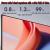 NILZA Projector Screen Fixed Frame Projection Screen 60in Wall Mount Movie Screen Grey Projector Screen for Indoor Home Theater 3.5X Gain 4K/8K Ultra HD(60in-16:9) view 4