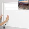 NILZA Cling Film Projection Screen HD Electrostatic Projection Screen Wall Protector Film Projection Film Portable Movie Screen for Home Cinema Office Presentation - Croppable(120x500cm/47.2x196.8in) view 1