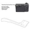 Metal Hot Shoe Thumb Up Rest Hand Grip for A6700 Camera, Aluminum Alloy Ergonomic Design Digital Camera Battery Grips Hot Shoe Thumb Grip (Red) view 2