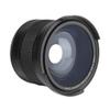 0.35X Fisheye Lens Metal Lens Black for SLR DSLR Camera Instantly Expands Field of View with Distortion Effect for Image Enthusiasts, Compatible with 58MM Lenses Only view 1