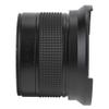 0.35X Fisheye Lens Metal Lens Black for SLR DSLR Camera Instantly Expands Field of View with Distortion Effect for Image Enthusiasts, Compatible with 58MM Lenses Only view 3