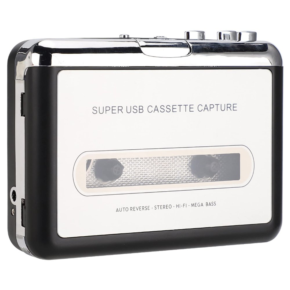 Cassette MP3 Converter, USB Player, Music Player for Computer and Portable Player